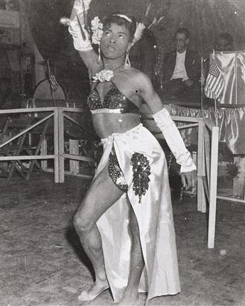 CHARLES TEENIE HARRIS (1908-1998) A rare group of 41 photographs documenting Black queer nightlife in Pittsburgh, including cross dre